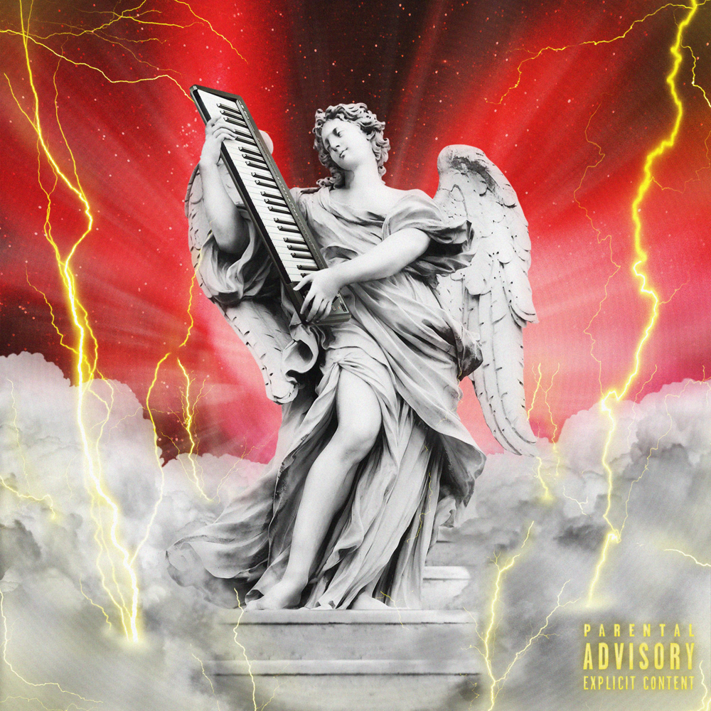 Album cover art for "Saint" by Marko Glass