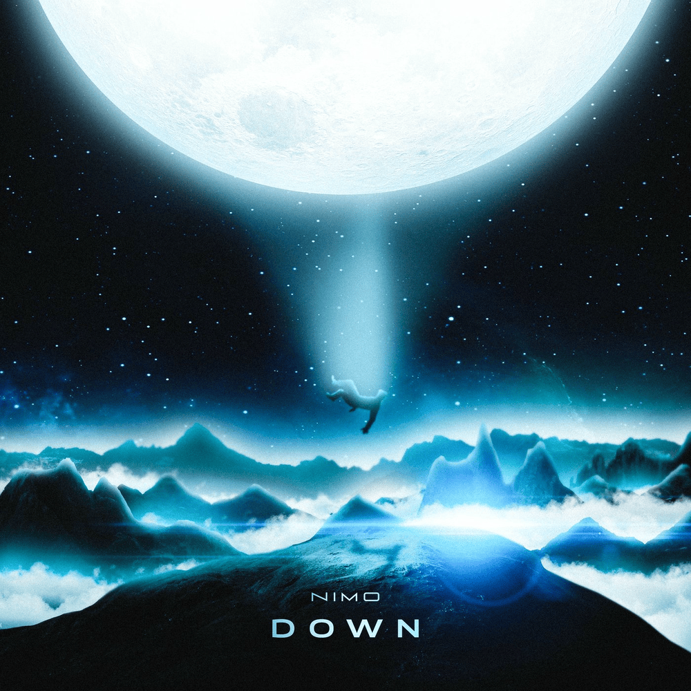 Album cover art for "DOWN" by Nimo