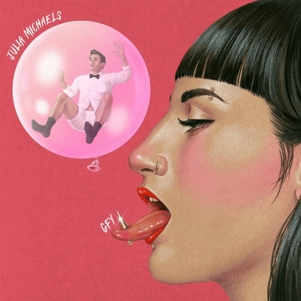 Album cover art for "GFY" by Julia Michaels