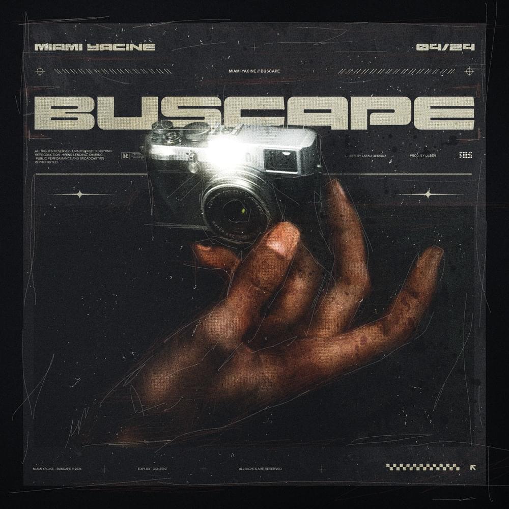 Album cover art for "Buscape" by Miami Yacine