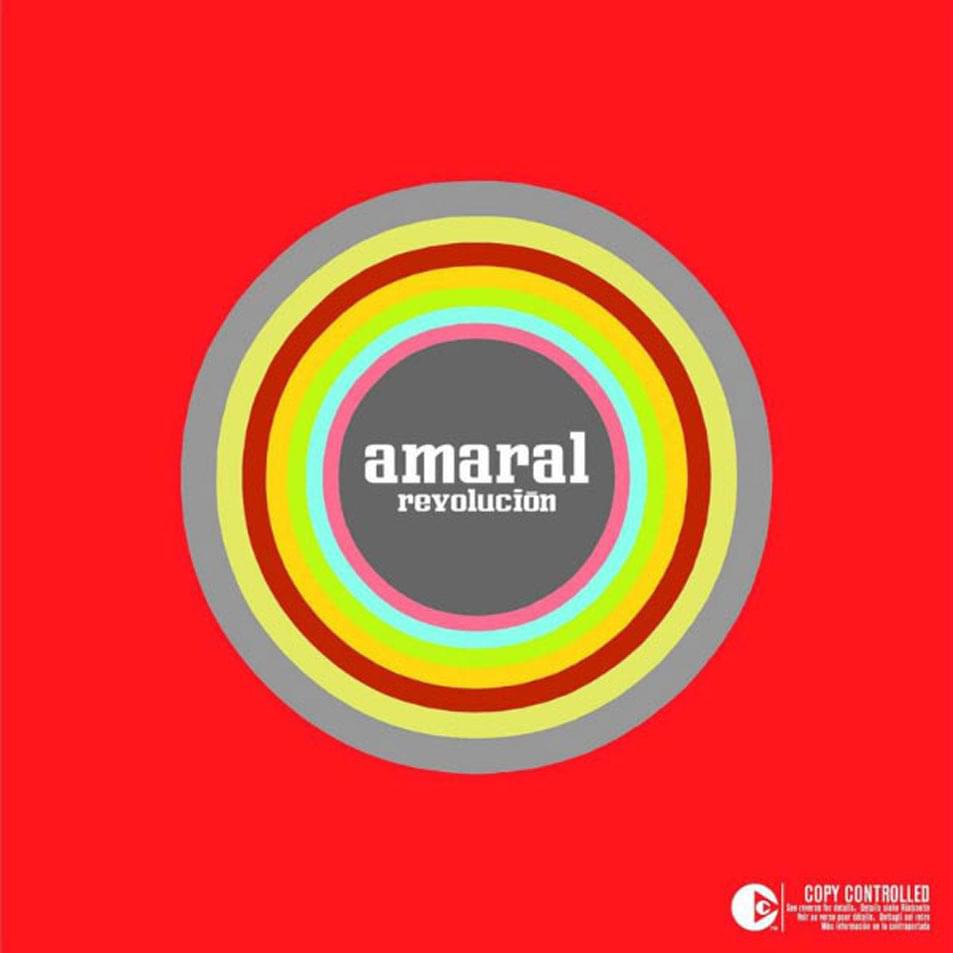 Album cover art for "Revolución" by Amaral