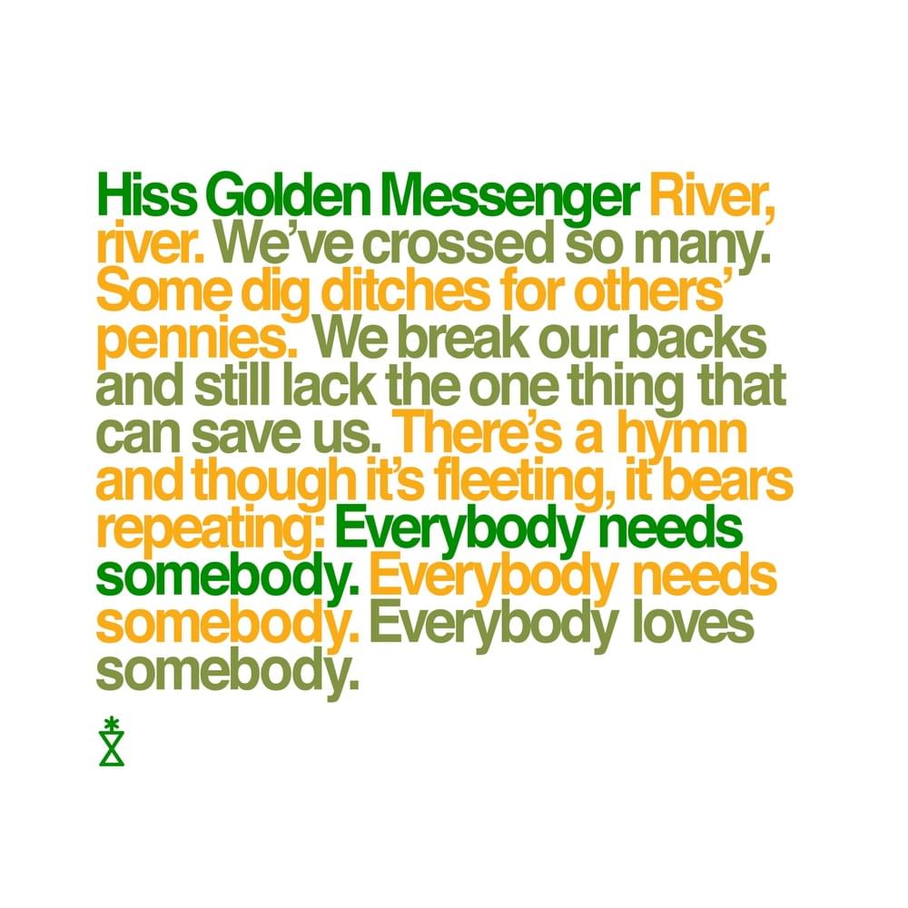 Cover image for Everybody Needs Somebody b​/​w Watching the Wires - Single