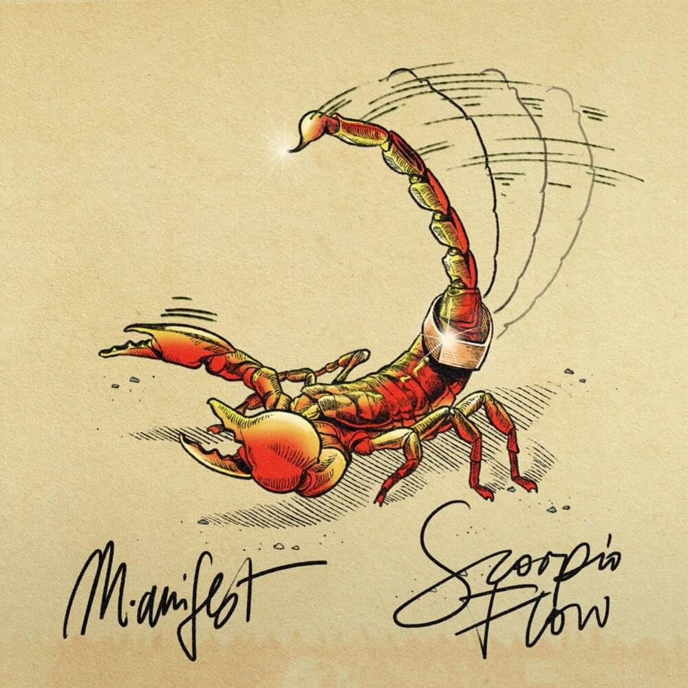 Album cover art for "Scorpio Flow" by M.anifest (GHA)