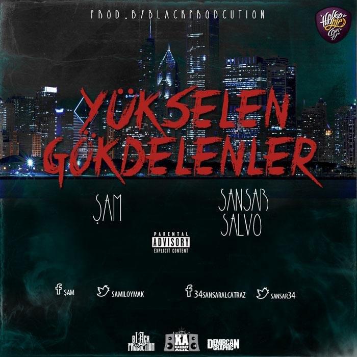 Album cover art for "Yükselen Gökdelenler" by Şam & Sansar Salvo