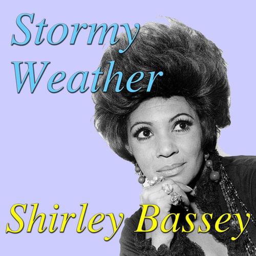 Album cover art for "Stormy Weather" by Shirley Bassey