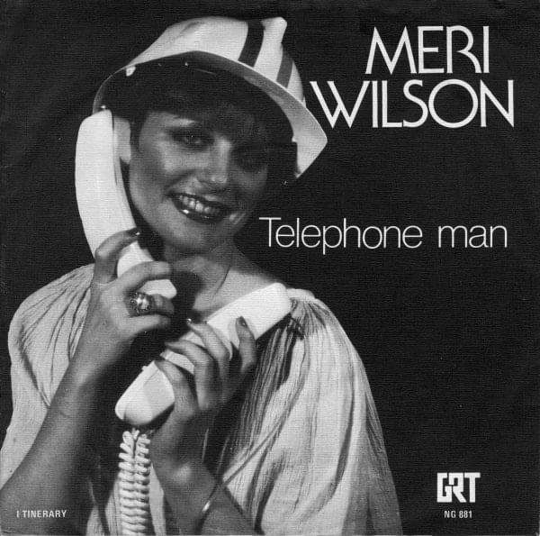 Album cover art for "Telephone Man" by Meri Wilson