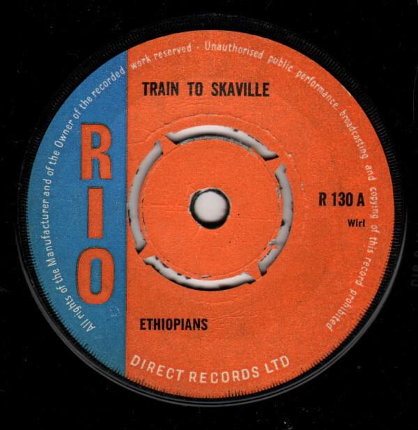 Album cover art for "Train to Skaville" by The Ethiopians