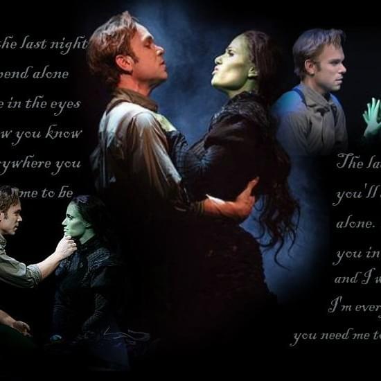 Photo of Fiyero + Elphaba