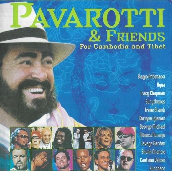 Album cover art for "Baby, Can I Hold You Tonight" by Luciano Pavarotti
