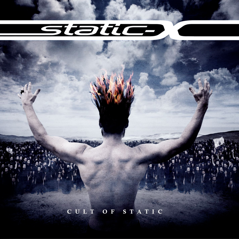 Album cover art for "Lunatic" by Static-X & Dave Mustaine
