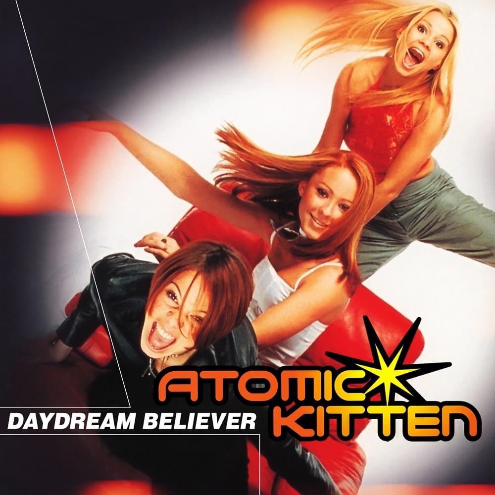 Album cover art for "Daydream Believer" by Atomic Kitten