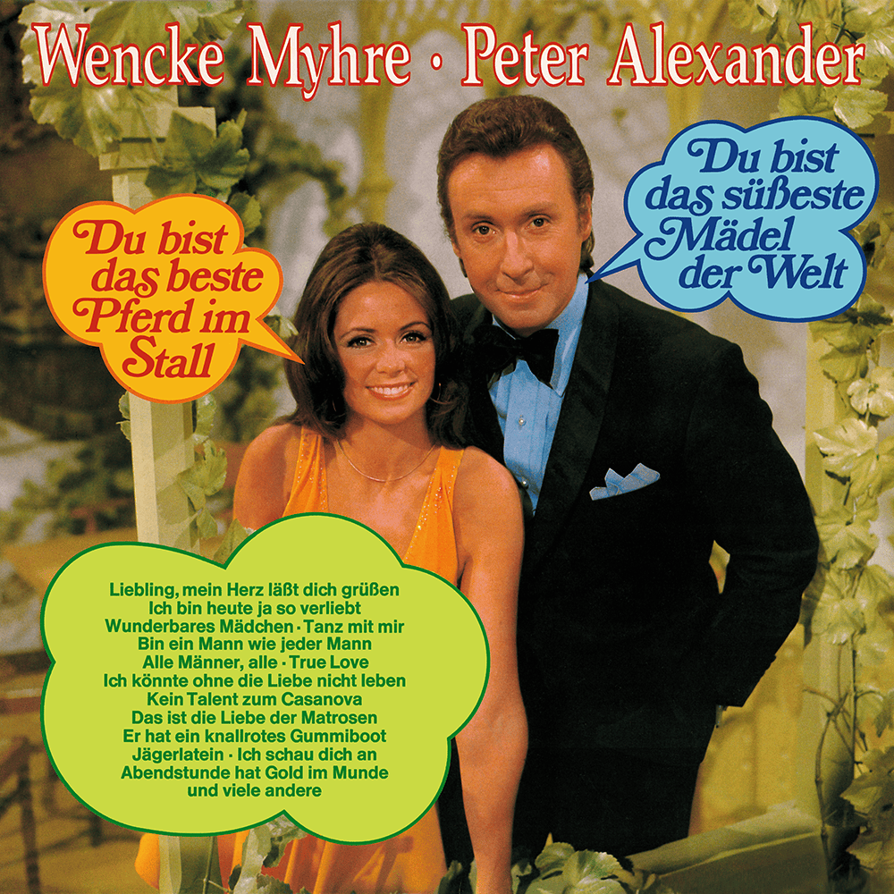 Album cover art for "So ein Casanova" by Peter Alexander