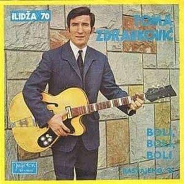 Album cover art for "Boli, boli, boli" by Toma Zdravković