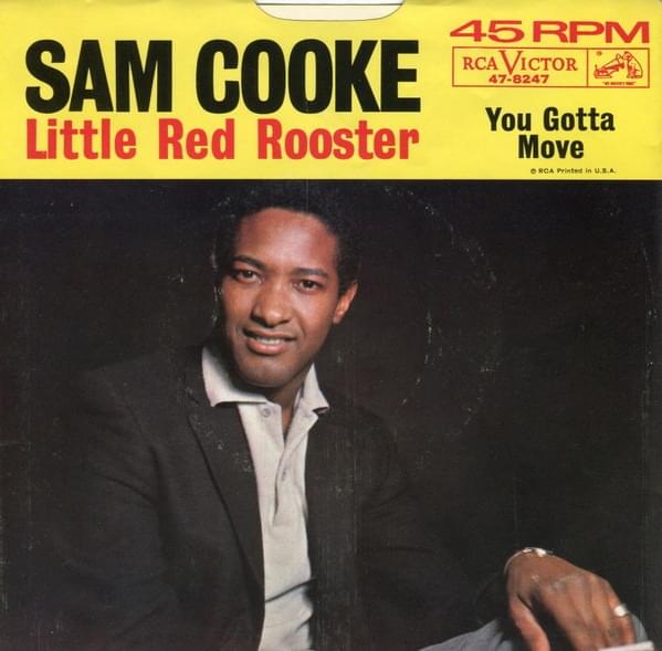 Album cover art for "Little Red Rooster" by Sam Cooke