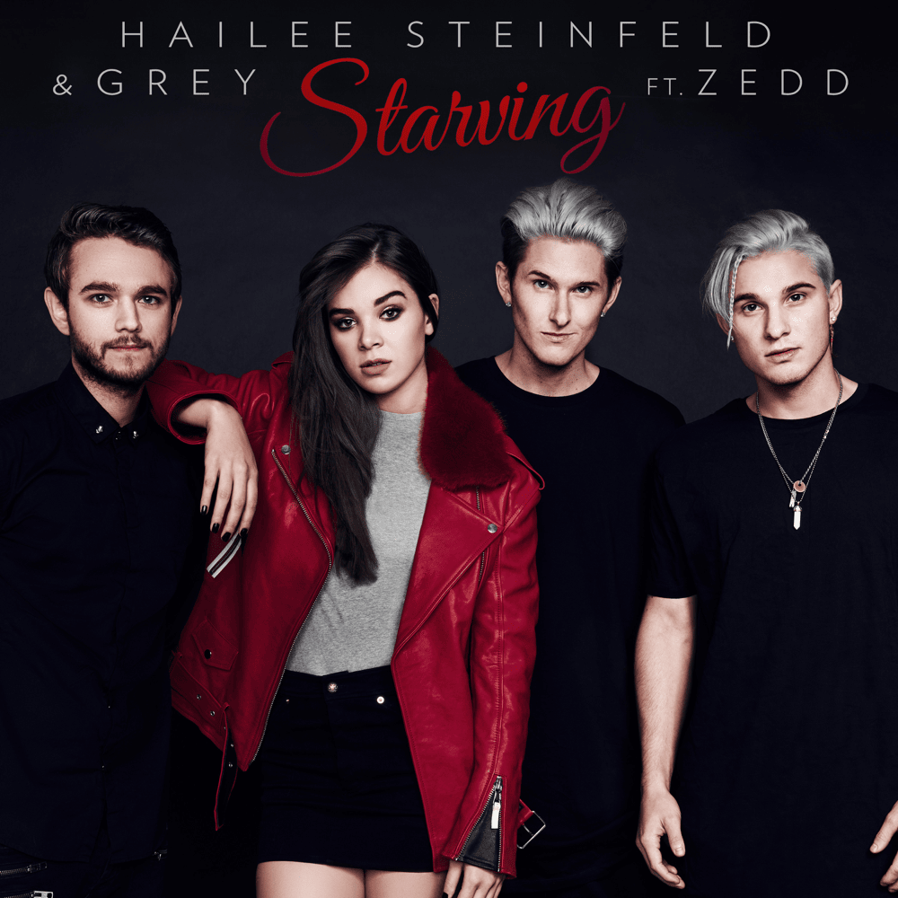 Album cover art for "Starving" by Bravo Hits & Zedd