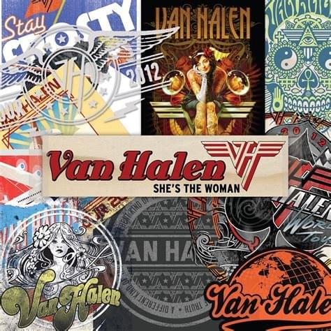 Album cover art for "She’s the Woman" by Van Halen