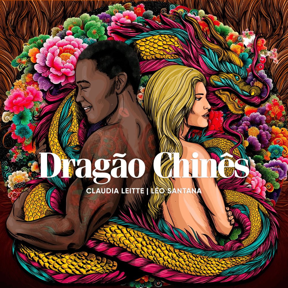 Album cover art for "Dragão Chinês" by Claudia Leitte
