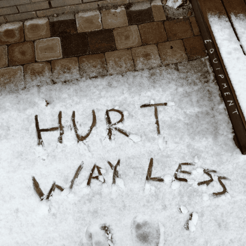 Album cover art for "Hurt Way Less" by Equipment