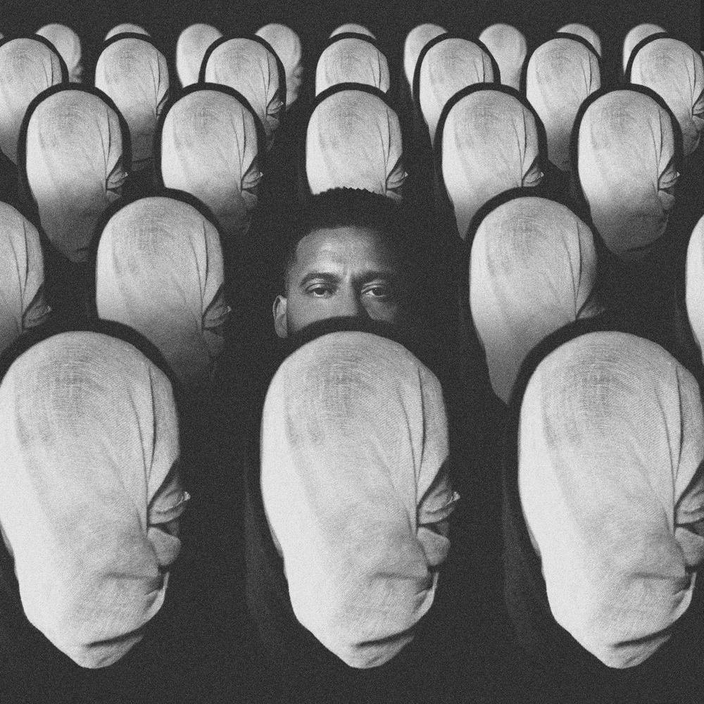 Album cover art for "Der Orden" by Megaloh