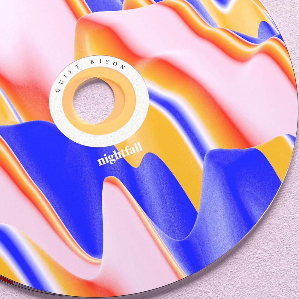 Album cover art for "Godrays" by QUIET BISON