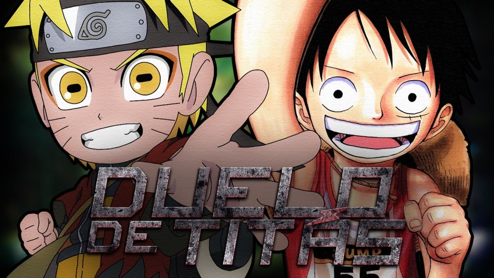 Album cover art for "Naruto VS. Luffy" by 7 Minutoz
