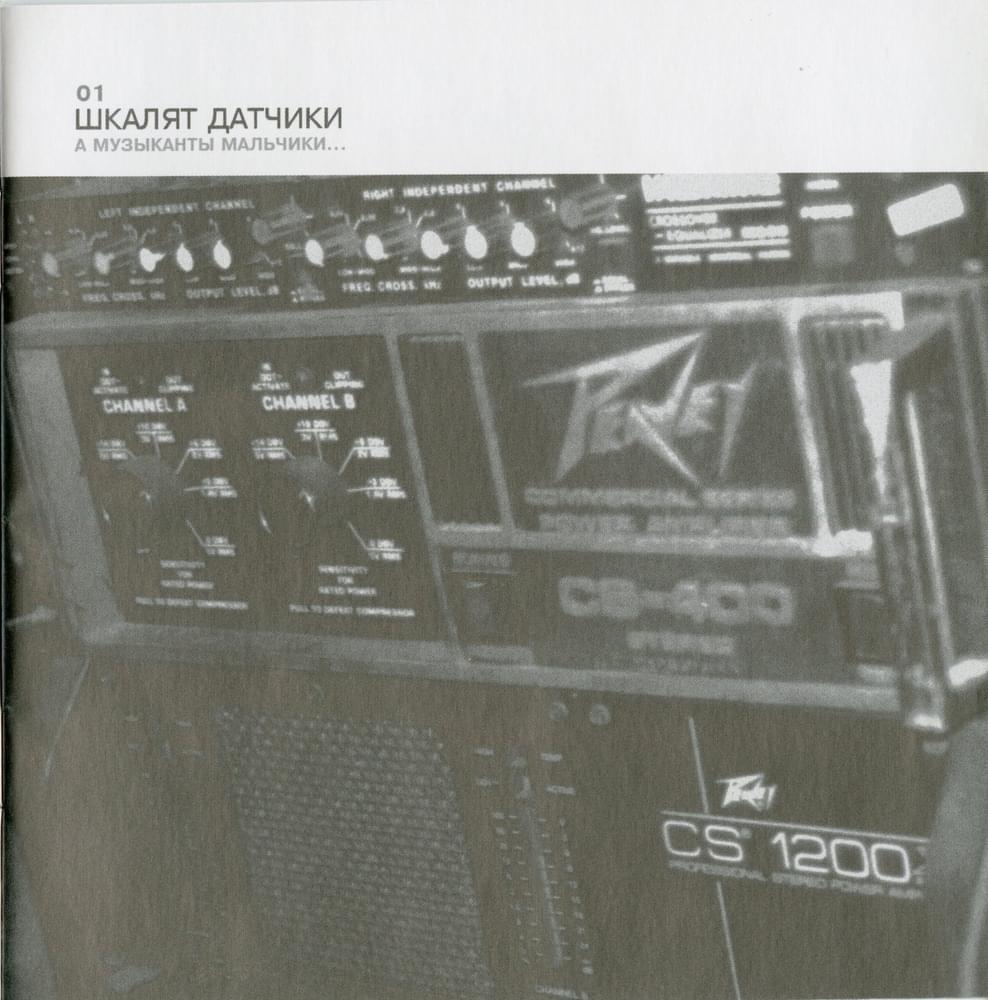 Album cover art for "ШКАЛЯТ ДАТЧИКИ (SENSORS MAXING OUT)" by Земфира (Zemfira)