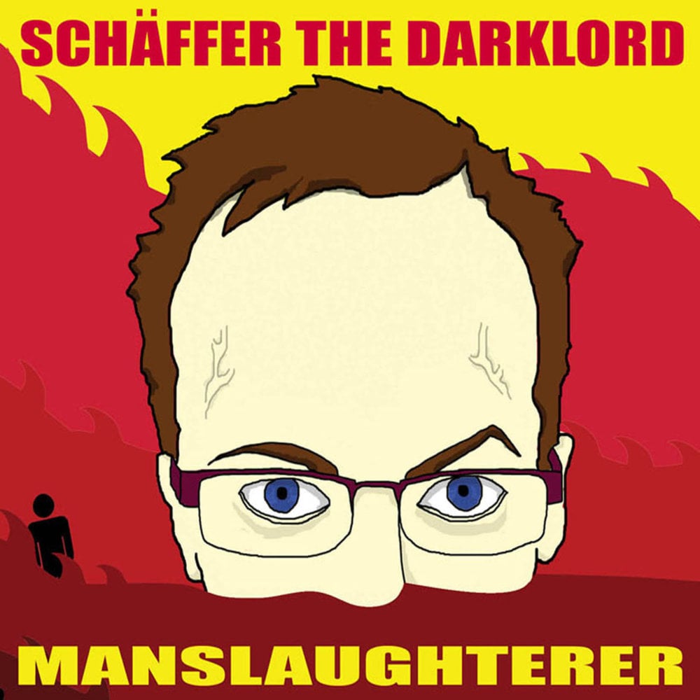 Album cover art for "Monsters of Rock" by Schäffer the Darklord & MC Lars