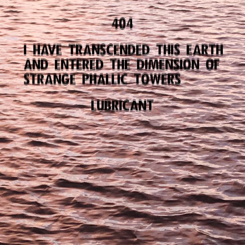 Album cover art for "Lubricant" by 404