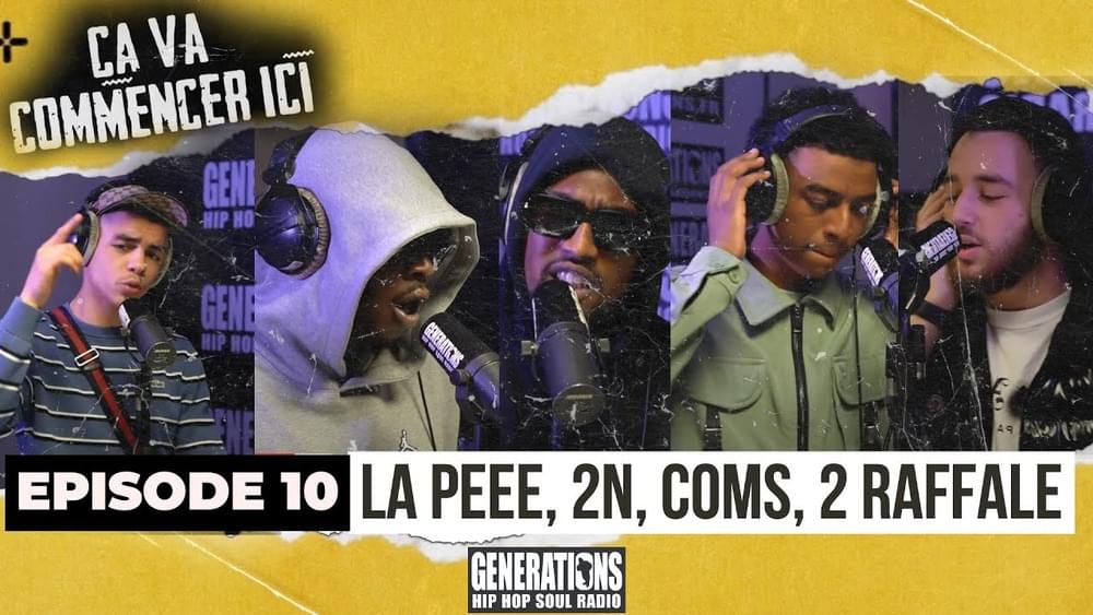 Album cover art for "Ça va commencer ici épisode 10" by Générations