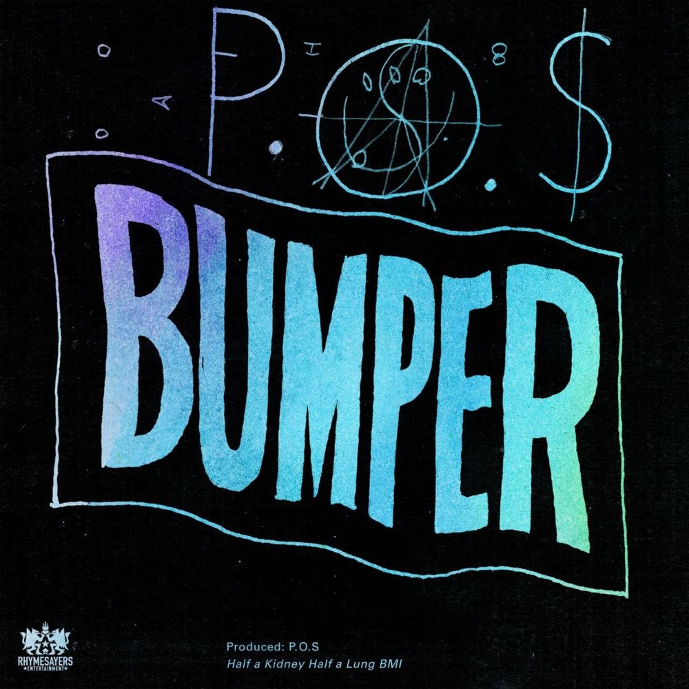 Album cover art for "Bumper" by P.O.S.