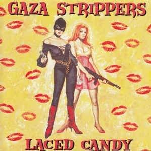 Album cover art for "Brainwasher" by Gaza Strippers