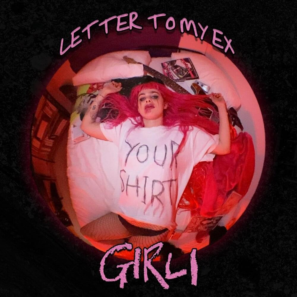 Album cover art for "Letter to My Ex" by girli