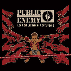 Album cover art for "Don’t Give Up The Fight" by Public Enemy & Ziggy Marley