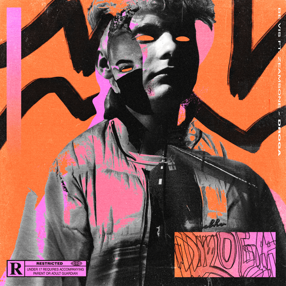 Album cover art for "​droga" by ​be vis & Zeamsone