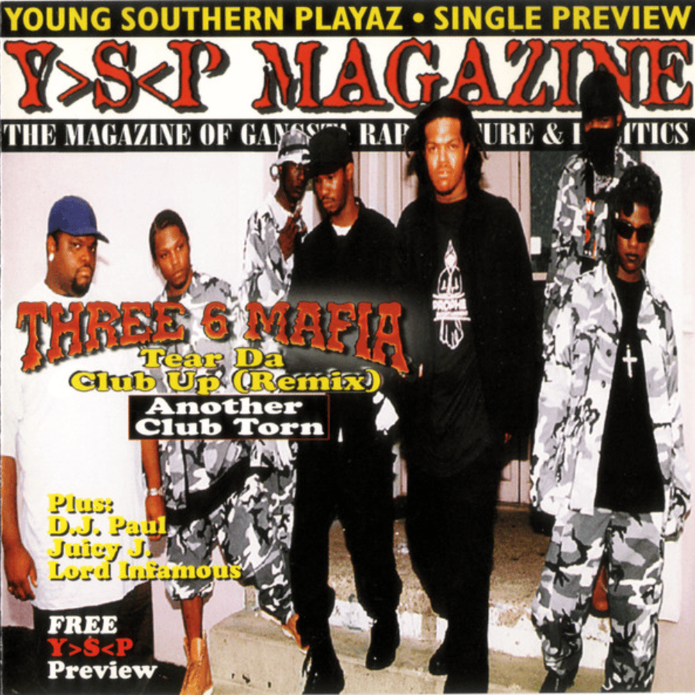 Album cover art for "Tear Da Club Up (YSP Remix)" by Three 6 Mafia