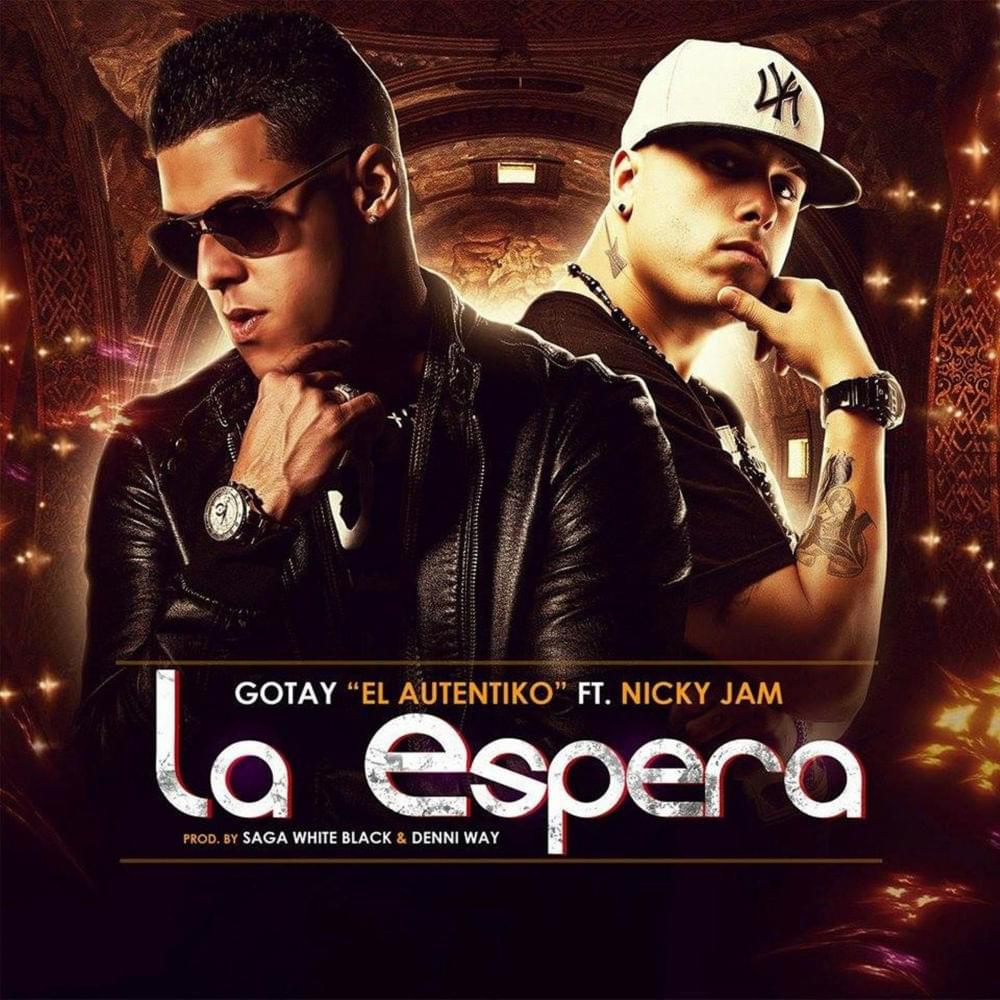 Album cover art for "La Espera" by Gotay “El Autentiko” & Nicky Jam