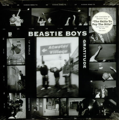 Album cover art for "Gratitude" by Beastie Boys
