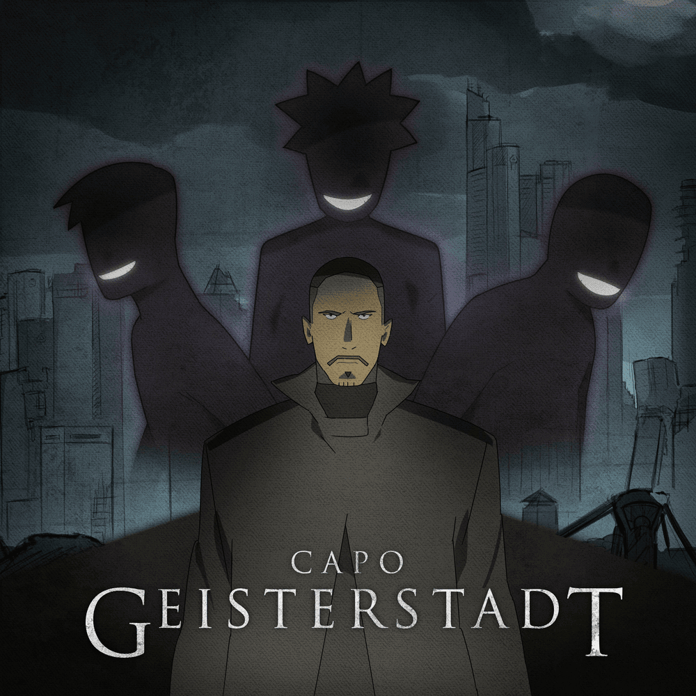 Album cover art for "GEISTERSTADT" by CAPO