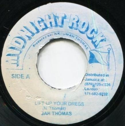 Album cover art for "Lift Up Your Dress" by Jah Thomas