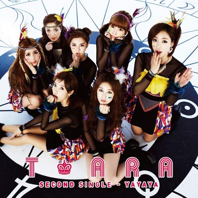 Album cover art for "yayaya (Japanese Version)" by T-ARA (KOR)