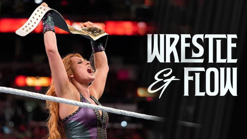 Album cover art for "The Rise of Becky Lynch" by Josiah Williams