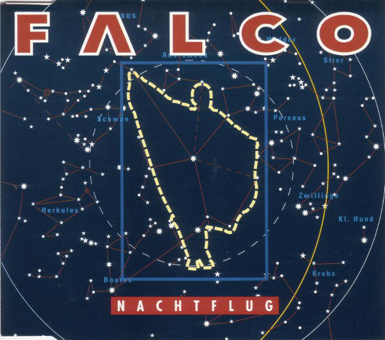 Album cover art for "Nachtflug" by Falco