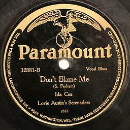 Album cover art for "Don’t Blame Me" by Ida Cox
