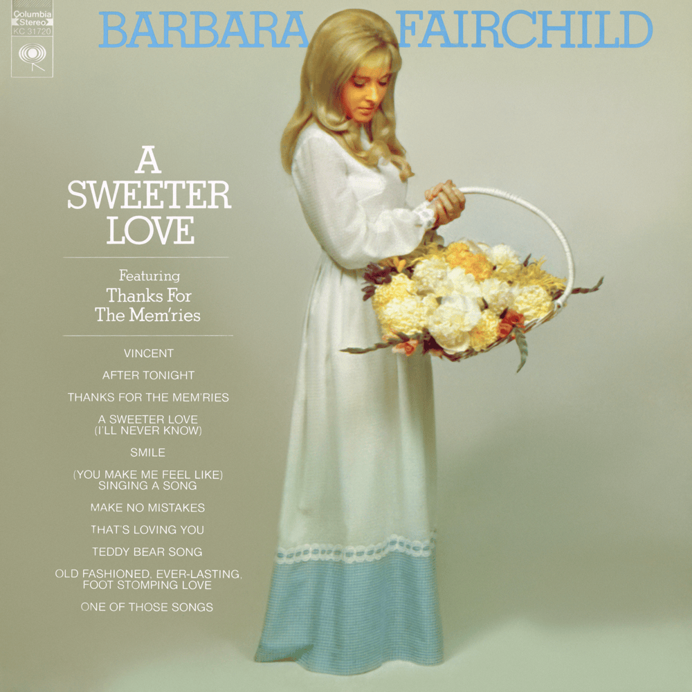 Album cover art for "Teddy Bear Song" by Barbara Fairchild