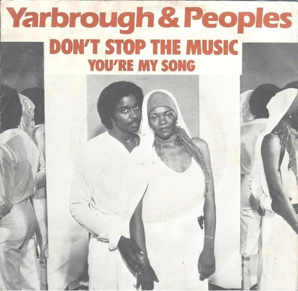 Album cover art for "Don’t Stop the Music" by Yarbrough & Peoples