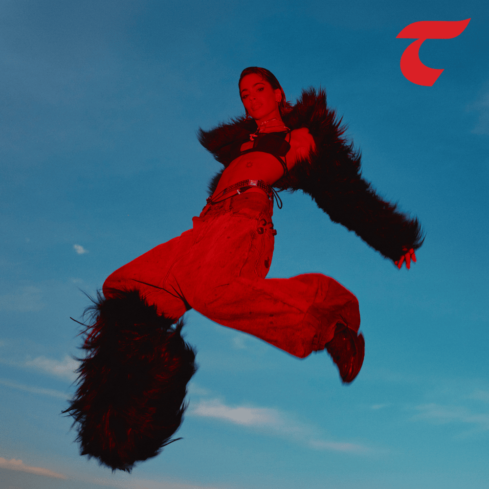 Album cover art for "el cielo" by TINI
