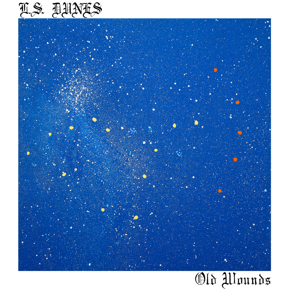 Album cover art for "Old Wounds" by L.S. Dunes