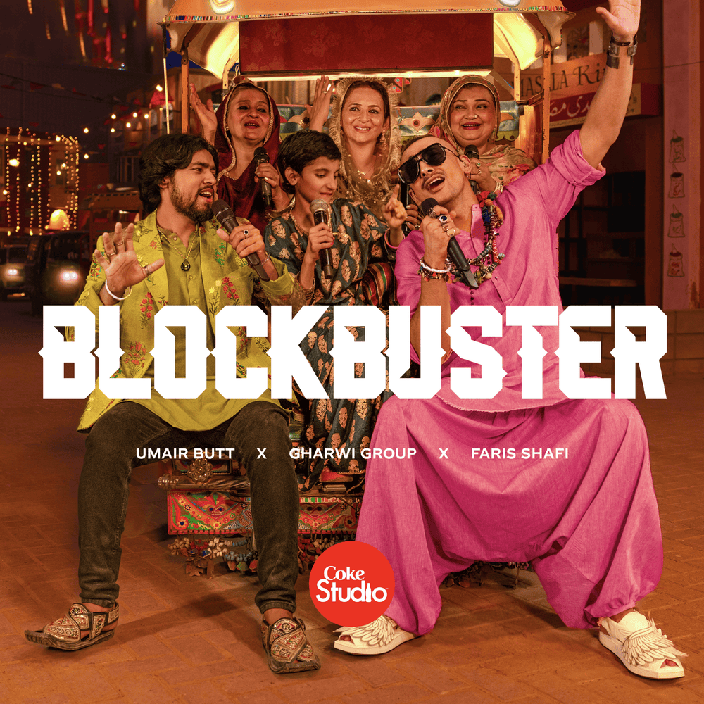 Album cover art for "Blockbuster" by Faris Shafi
