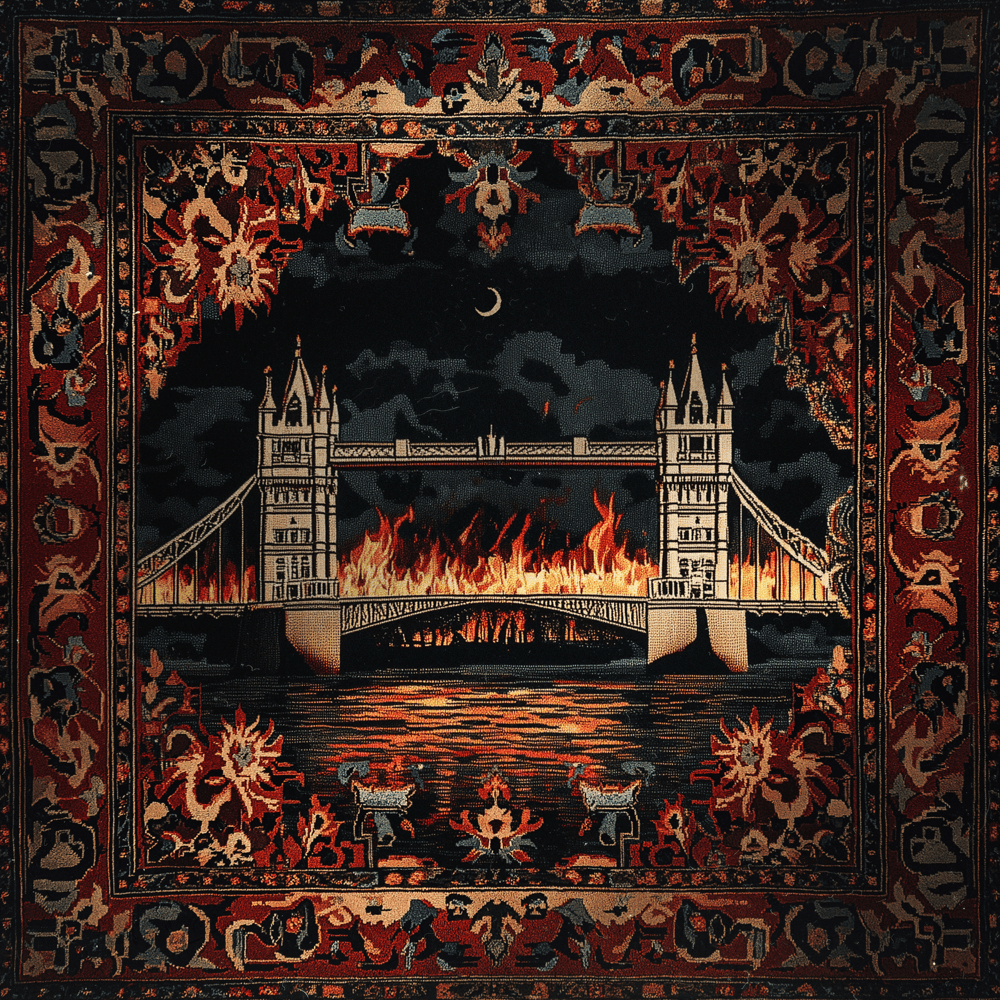Album cover art for "Bridges" by Ezhel