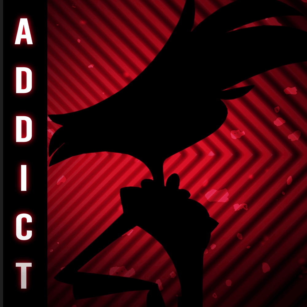 Album cover art for "Addict" by Lollia